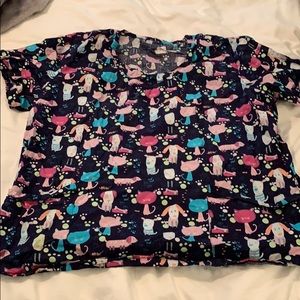 UA Scrubs Dog/Cat Scrub Top